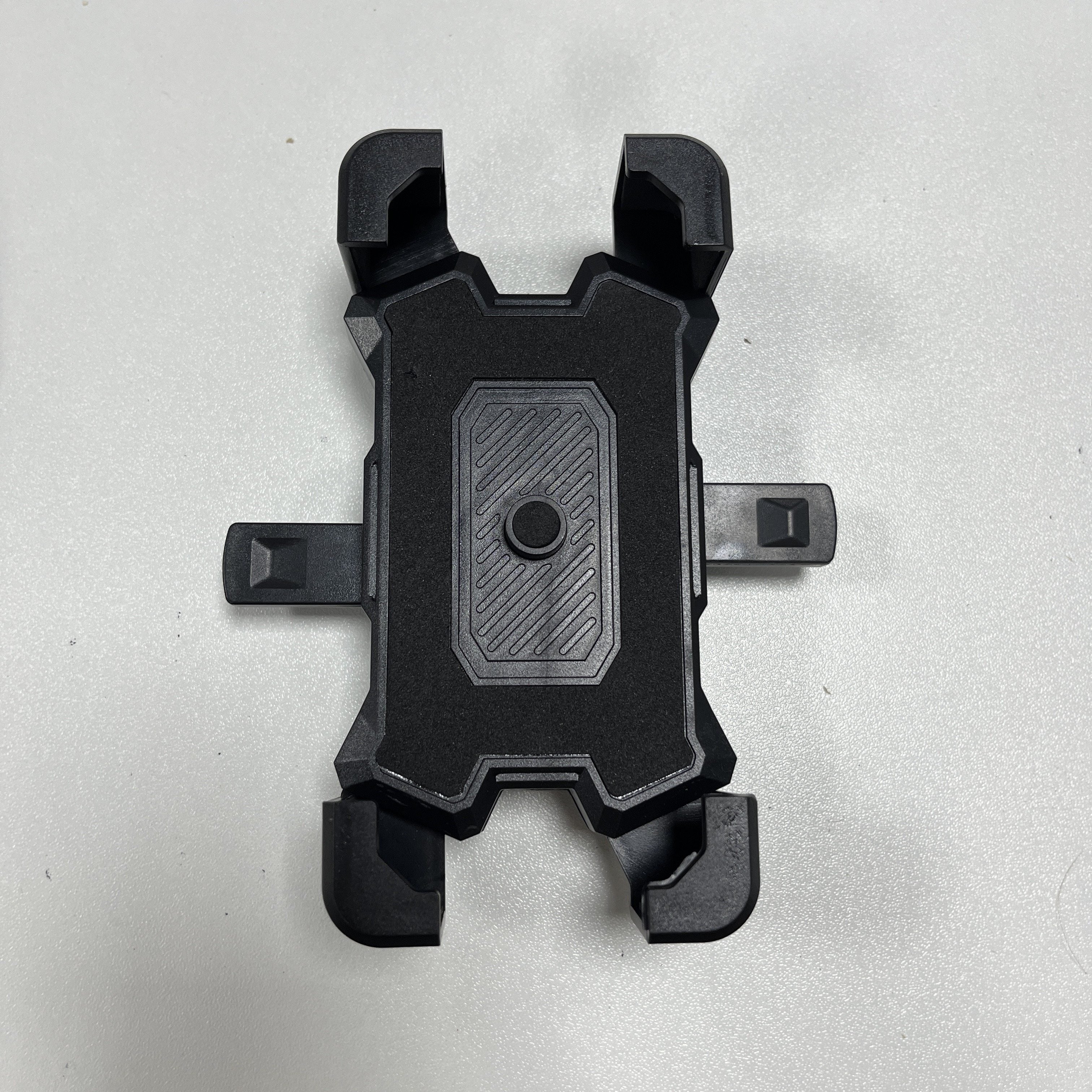 📱 SUPPORT TÉLÉPHONE ANTICHOC — FIXATION SÉCURISÉE — NOIR