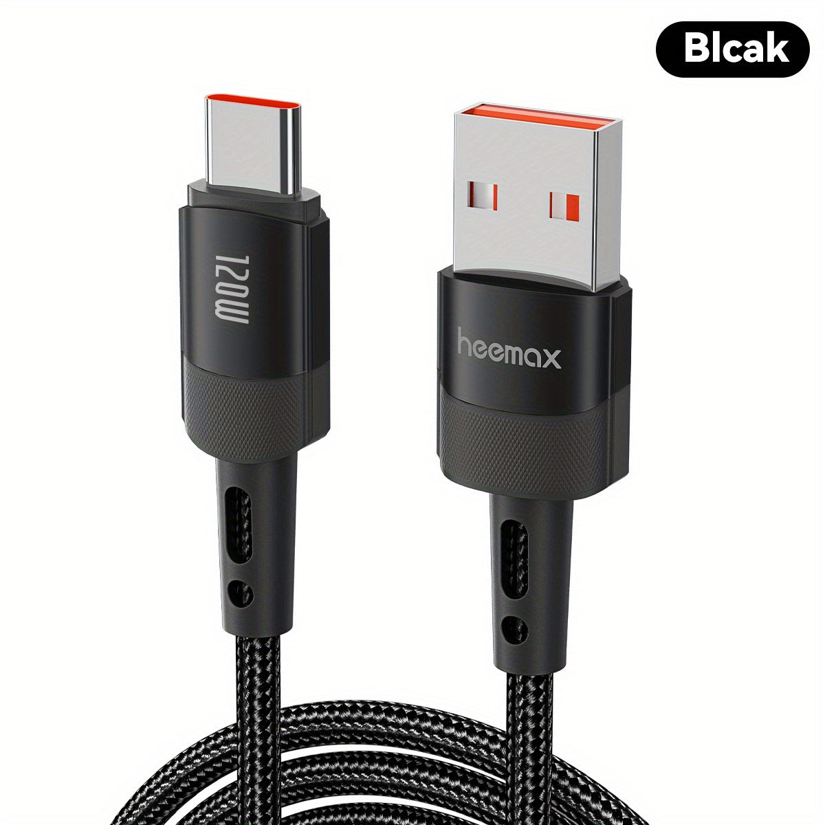 CÂBLE USB-A VERS USB-C — CHARGE RAPIDE 120W MAX