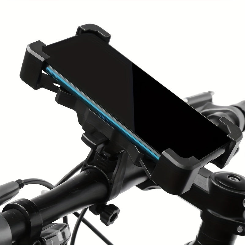 📱 SUPPORT TÉLÉPHONE ANTICHOC — FIXATION SÉCURISÉE — NOIR
