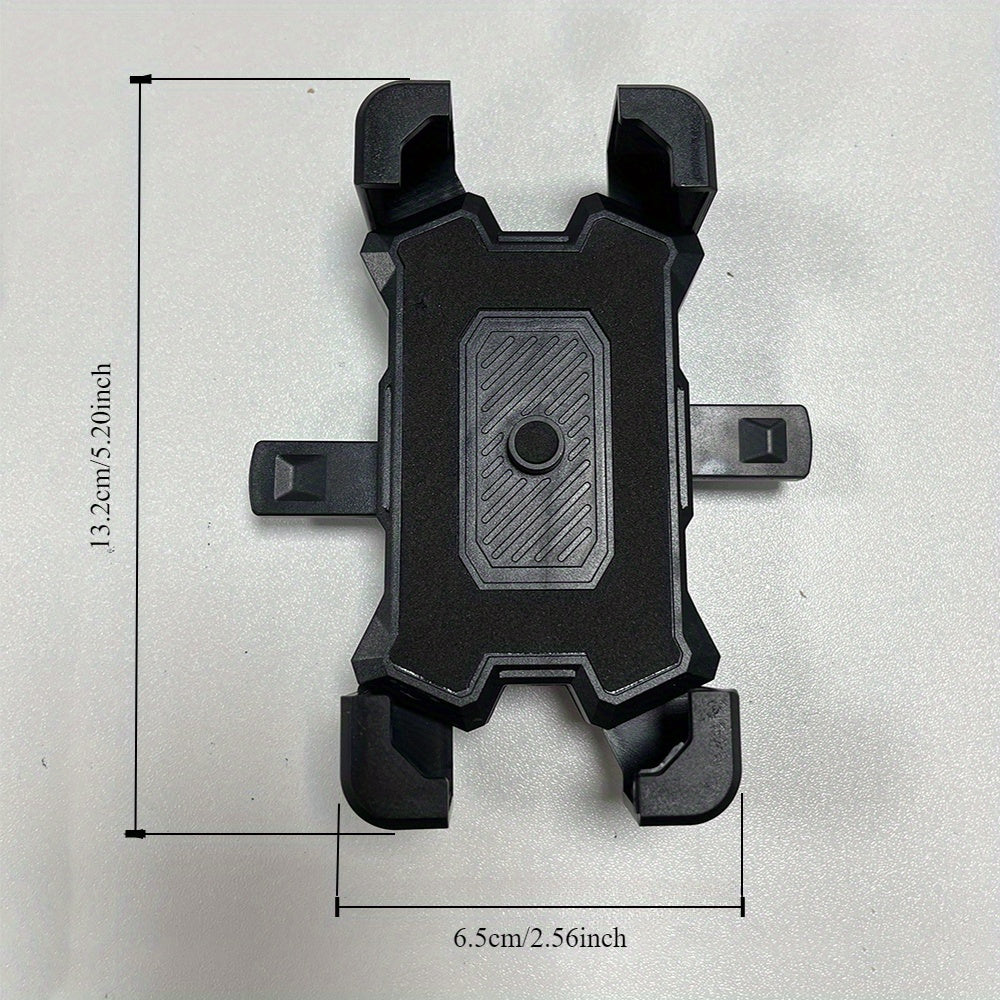 📱 SUPPORT TÉLÉPHONE ANTICHOC — FIXATION SÉCURISÉE — NOIR