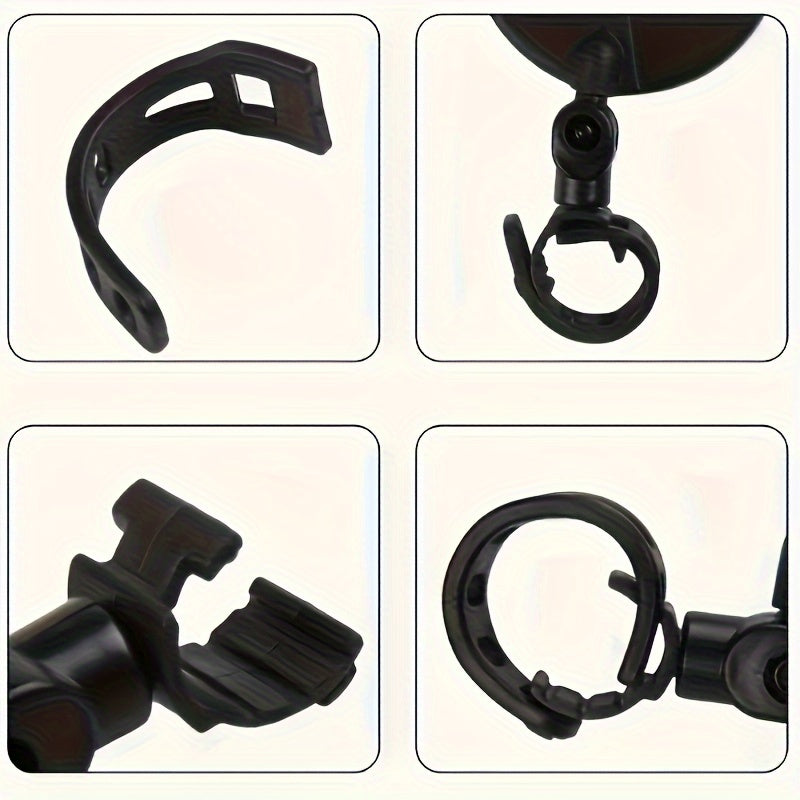 PAIRE DE RÉTROVISEURS VÉLO RÉGLABLES