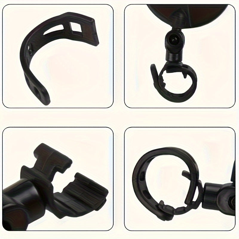 PAIRE DE RÉTROVISEURS VÉLO RÉGLABLES