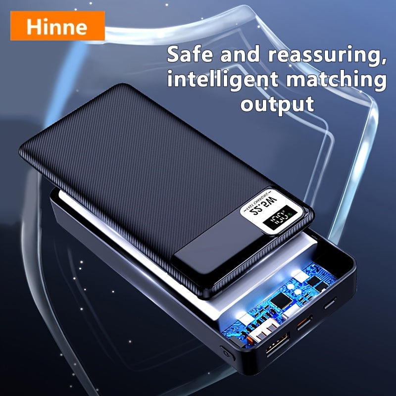 BATTERIE 10 000 / 20 000 mAh — CHARGE RAPIDE 22W • AFFICHAGE LED • 3 PORTS (USB / TYPE-C / MICRO) — IDÉALE VOYAGE • URGENCE • OUTDOOR