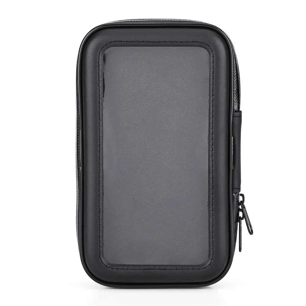 SUPPORT TÉLÉPHONE MOTO/VÉLO UNTOOM C-035-C — AVEC MIROIR RÉTROVISEUR INTÉGRÉ • ÉTANCHE IPX5 • COMPATIBLE 5.5” à 6.3” — IDÉAL VÉLO • VAE