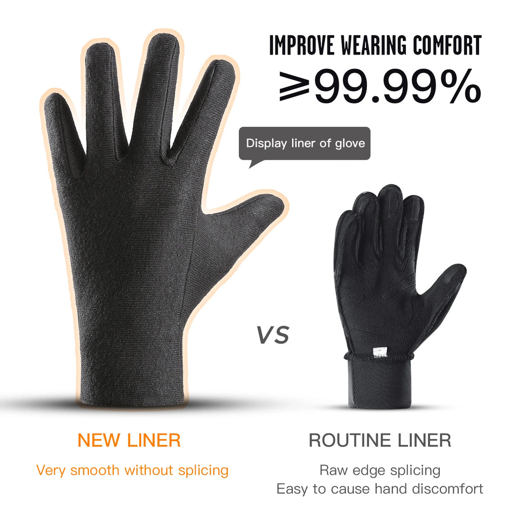 🧤 GANTS CYCLISME HIVER OUTDOOR — ÉCRAN TACTILE • WINDPROOF • WATERPROOF • 3M THINSULATE™