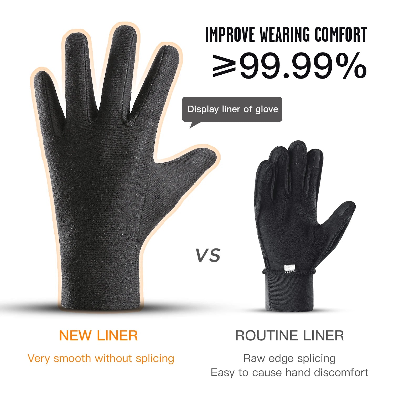 🧤 GANTS CYCLISME HIVER OUTDOOR — ÉCRAN TACTILE • WINDPROOF • WATERPROOF • 3M THINSULATE™