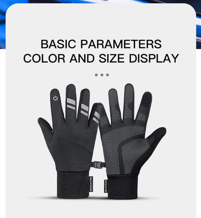 🧤 GANTS CYCLISME HIVER OUTDOOR — ÉCRAN TACTILE • WINDPROOF • WATERPROOF • 3M THINSULATE™