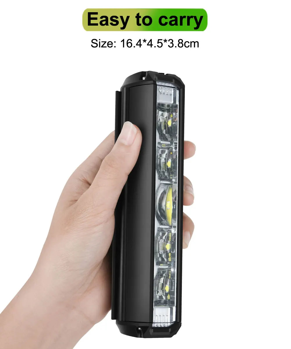 PHARE VÉLO NEWBOLER EOS640 — 6000 LUMENS • BATTERIE 8000mAh • IPX6 ÉTANCHE • MODE POWER BANK • 4 MODES — IDÉAL VTT • ROUTE • NUIT • RANDO