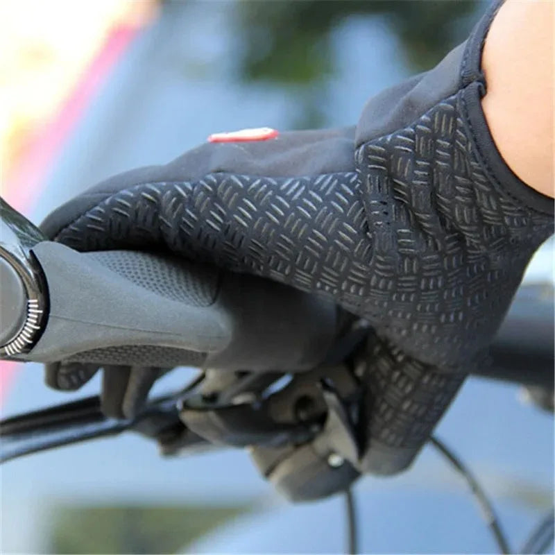 GANTS D’HIVER TACTILES UNISEXE — ÉCRAN TACTILE • IMPERMÉABLES • COUPE-VENT • CHAUDS — IDÉAUX VÉLO • MOTO • SKI • RUNNING • CONDUITE