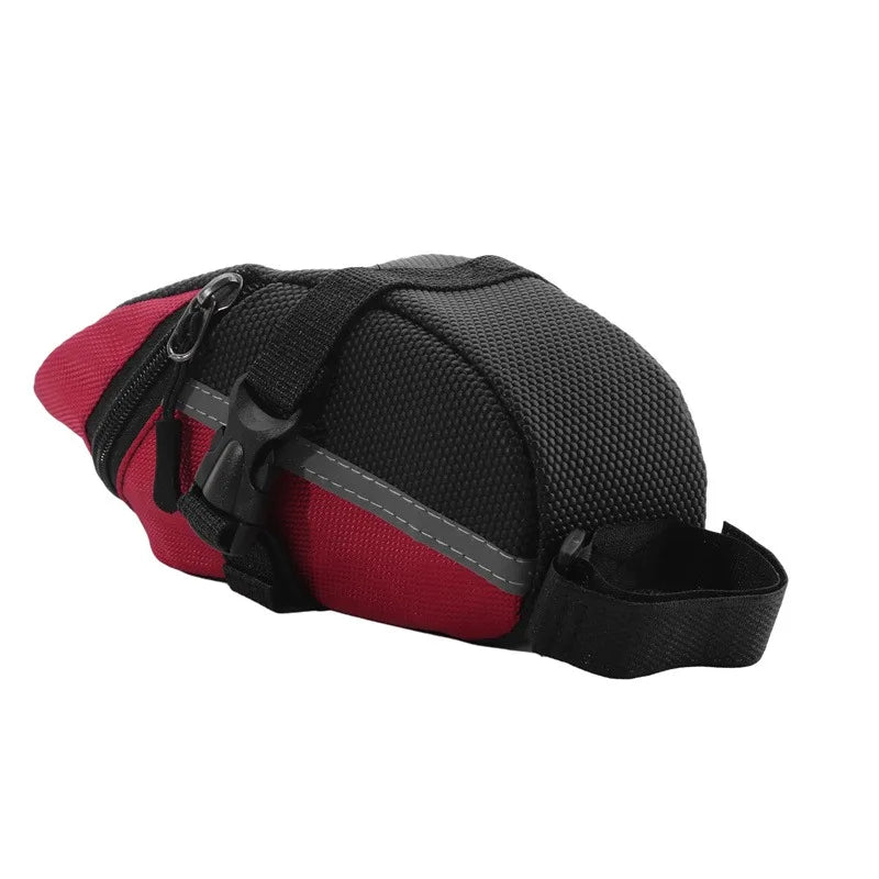 Sac de Selle Vélo Étanche en Nylon — Compartiment Outils VTT — Fixation Rapide — Léger & Résistant — Accessoire Essentiel Cycliste