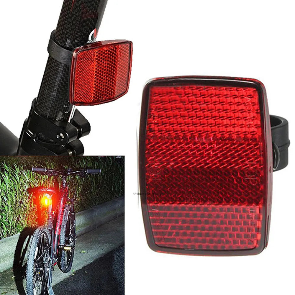 Kit Réflecteurs Vélo Avant & Arrière — Blanc + Rouge