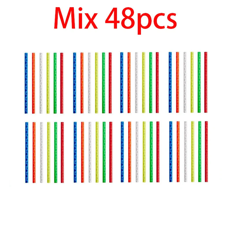 KIT DE STICKERS RÉFLECTEURS POUR RAYONS DE ROUE