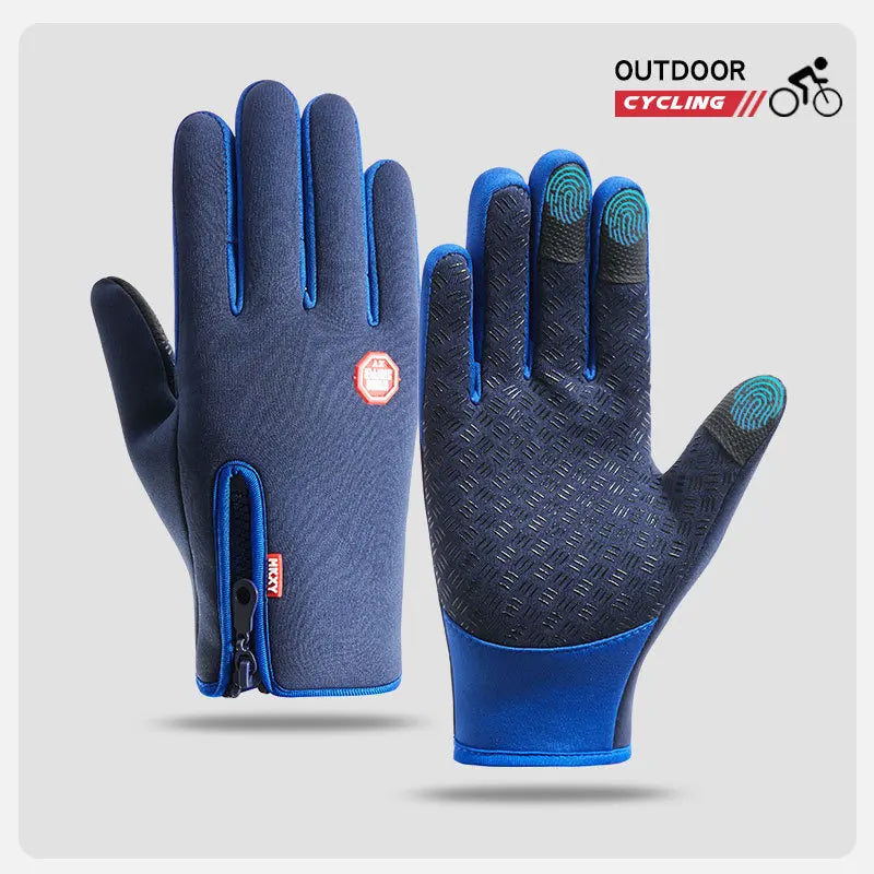GANTS D’HIVER TACTILES UNISEXE — ÉCRAN TACTILE • IMPERMÉABLES • COUPE-VENT • CHAUDS — IDÉAUX VÉLO • MOTO • SKI • RUNNING • CONDUITE