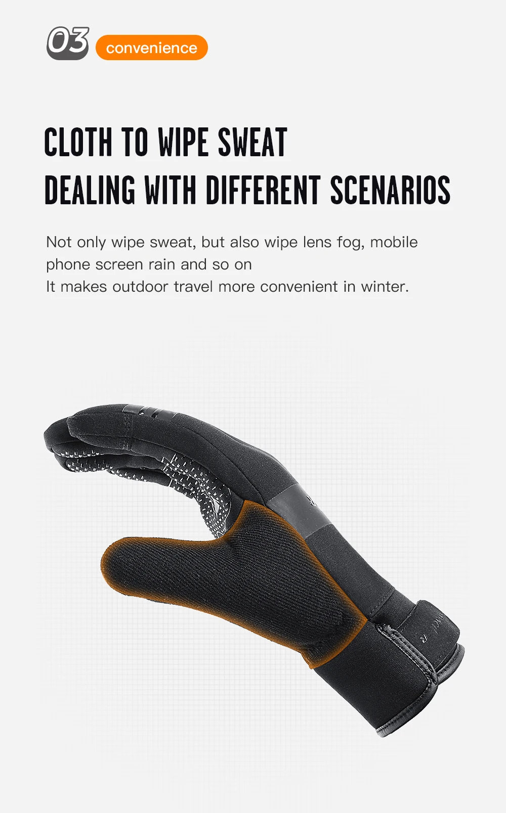 🧤 GANTS CYCLISME HIVER OUTDOOR — ÉCRAN TACTILE • WINDPROOF • WATERPROOF • 3M THINSULATE™
