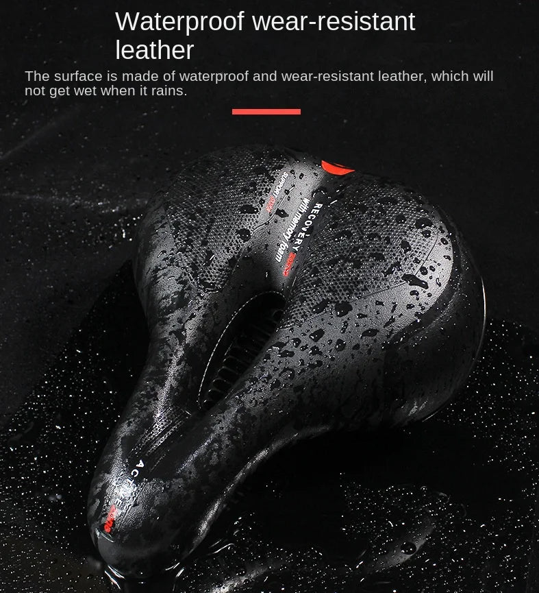 SELLE VÉLO “HOLLOW BREATHABLE” — CONFORT MAX POUR HOMMES & FEMMES — ABSORPTION DES CHOCS — IDÉALE POUR “BIG BUTT” — VTT • ROUTE • VILLE