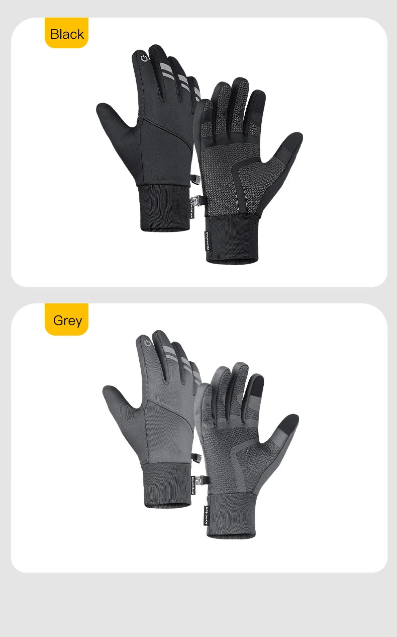 🧤 GANTS CYCLISME HIVER OUTDOOR — ÉCRAN TACTILE • WINDPROOF • WATERPROOF • 3M THINSULATE™