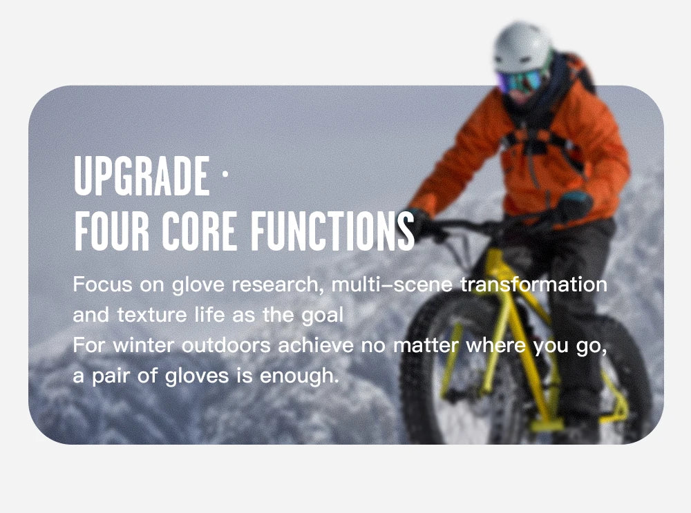 🧤 GANTS CYCLISME HIVER OUTDOOR — ÉCRAN TACTILE • WINDPROOF • WATERPROOF • 3M THINSULATE™