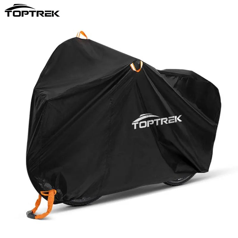 🚴‍♂️ Housse Vélo Toptrek 210D — Imperméable, Anti-Neige & Anti-Poussière — Protection 4 Saisons — Compatible VTT, Route, VAE, Pliant — Nouvelle Génération