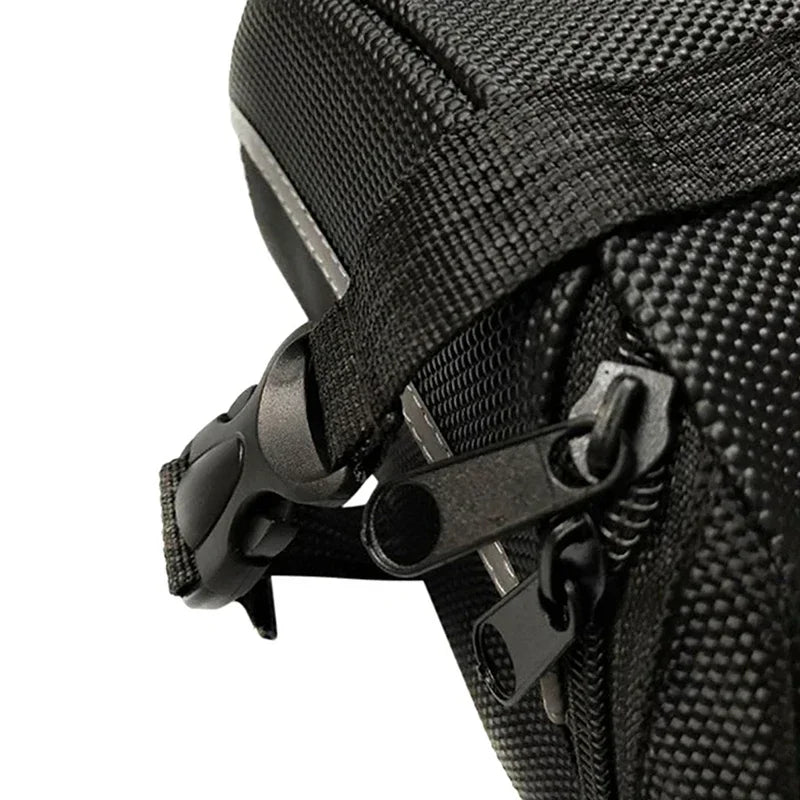 Sac de Selle Vélo Étanche en Nylon — Compartiment Outils VTT — Fixation Rapide — Léger & Résistant — Accessoire Essentiel Cycliste