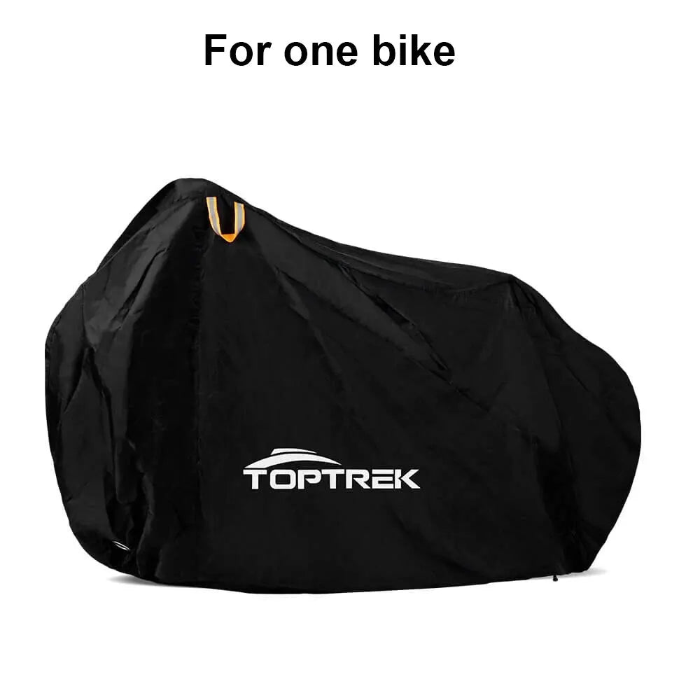 🚴‍♂️ Housse Vélo Toptrek 210D — Imperméable, Anti-Neige & Anti-Poussière — Protection 4 Saisons — Compatible VTT, Route, VAE, Pliant — Nouvelle Génération