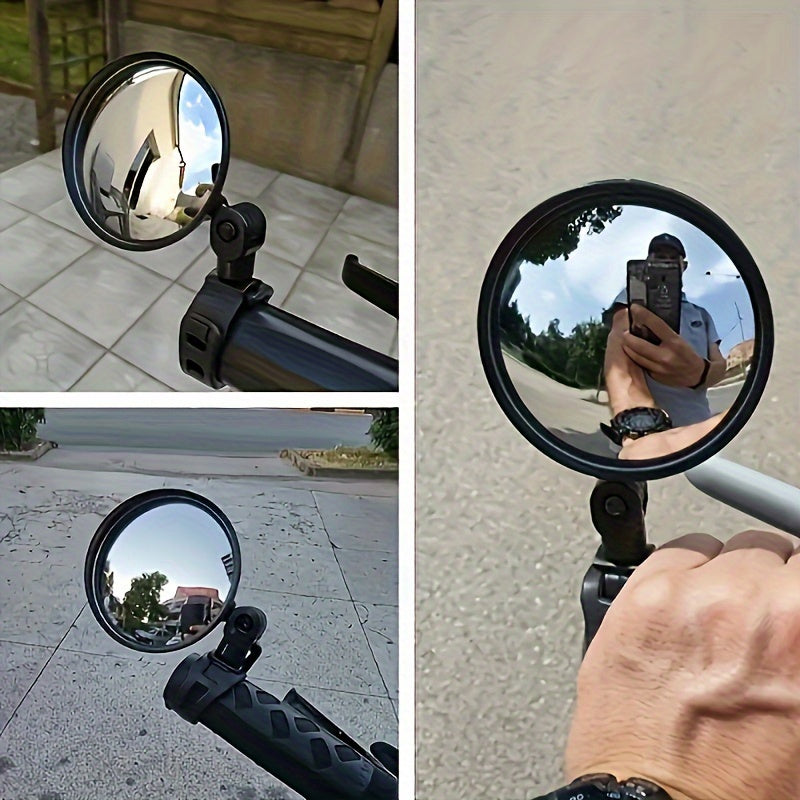 PAIRE DE RÉTROVISEURS VÉLO RÉGLABLES